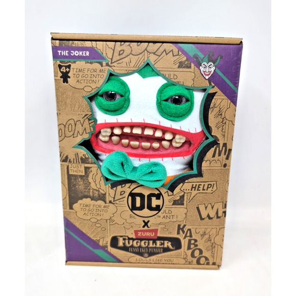 DC x Fuggler Joker Funny Ugly Monsters Fuggler - Comes with FAST Shipping ! - Picture 1 of 2